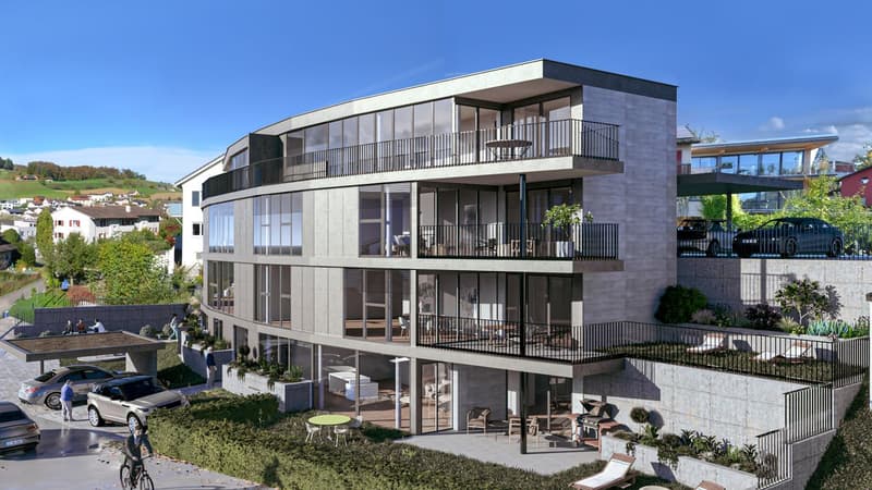 Komfortables Wohnen mit Weitsicht, Lift und grosszügigem Balkon (5)