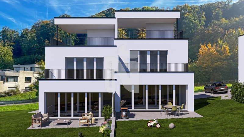 Neubau - Doppeleinfamilienhaus mit grosszügigem Grundstück in Pratteln (3)