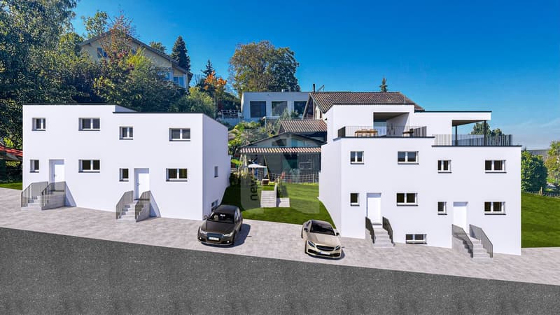 Neubau - Doppeleinfamilienhaus mit grosszügigem Grundstück in Pratteln (5)