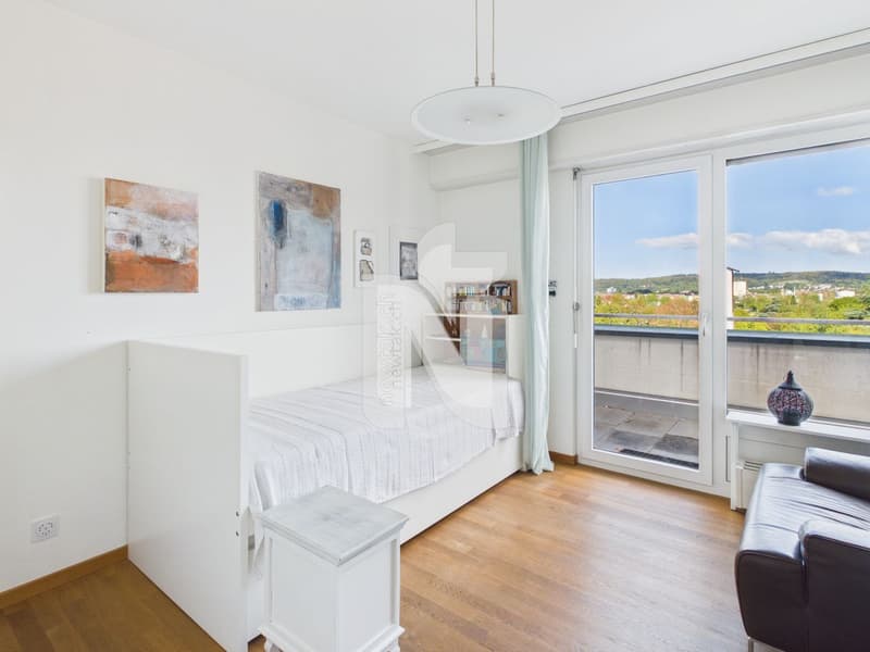 Attikawohnung über den Dächern von Rheinfelden mit Riesieger Terrasse Weitblick, Lift und Tiefgaragenplatz (11)