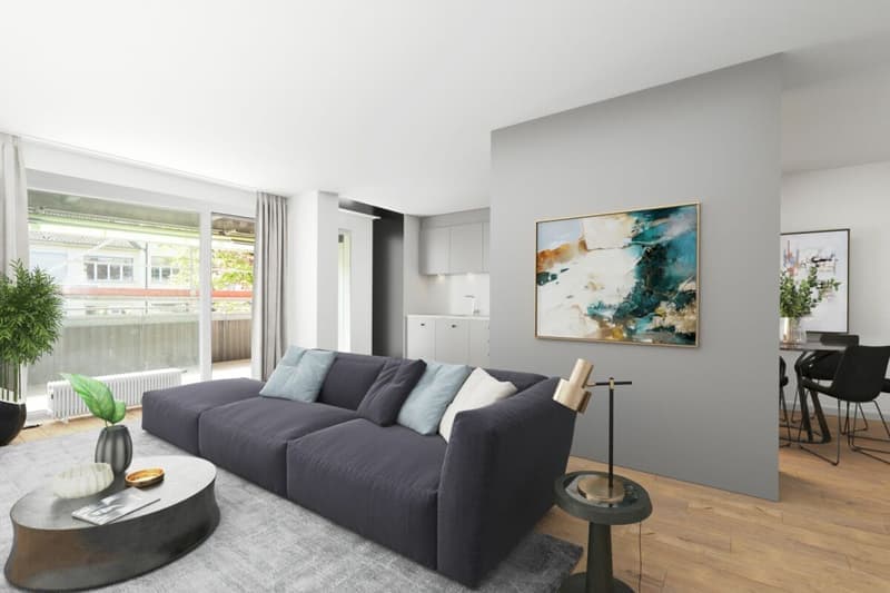 Moderne 2.5-Zimmer-Wohnung mit Balkon in Bern-Büмплiz (4)