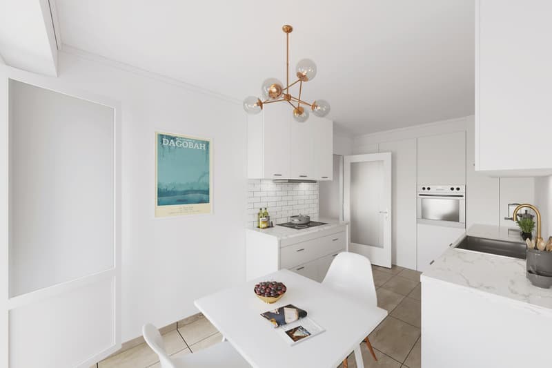 Spacieux appartement de 5.5 pièces avec balcon à Lausanne (5)