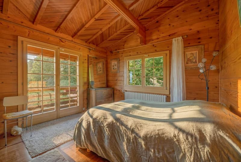 Chalet avec vue panoramique sur le Léman et les Alpes (6)