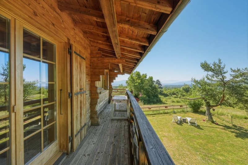 Chalet avec vue panoramique sur le Léman et les Alpes (11)