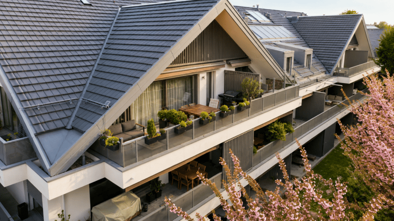 Superbe duplex en attique au coeur de Mies (1)