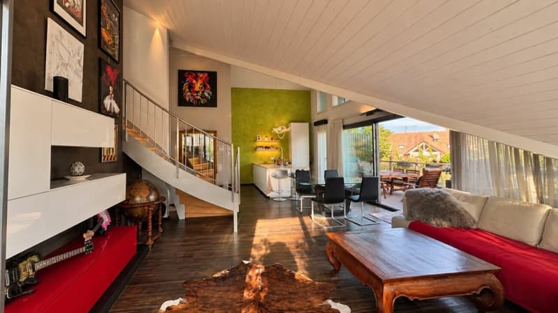 Superbe duplex en attique au coeur de Mies (2)