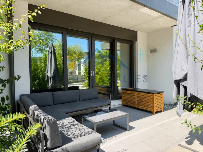 Magnifique appartement 4 pièces meublé en rez-de-jardin ? Résidence de standing (8)
