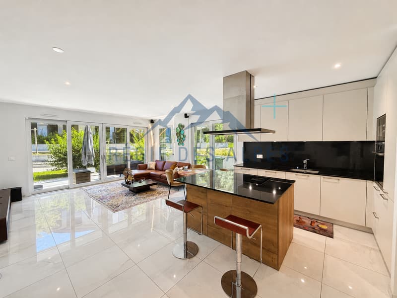 Magnifique appartement 4 pièces meublé en rez-de-jardin ? Résidence de standing (4)
