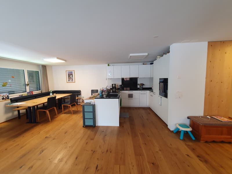 Bright 3.5-room apartment with balcony and beautiful views in Klosters-Serneus (3)