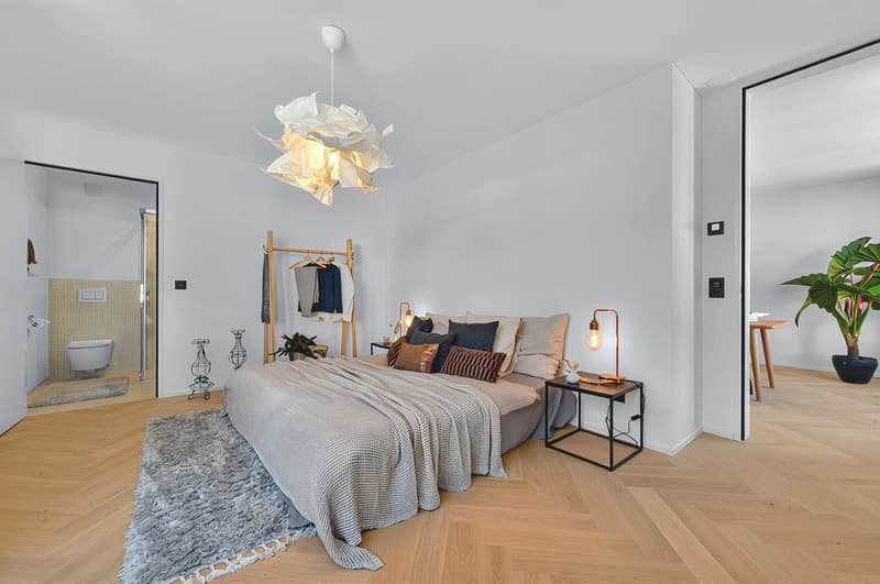 Schlafzimmer mit Ensuite Bad