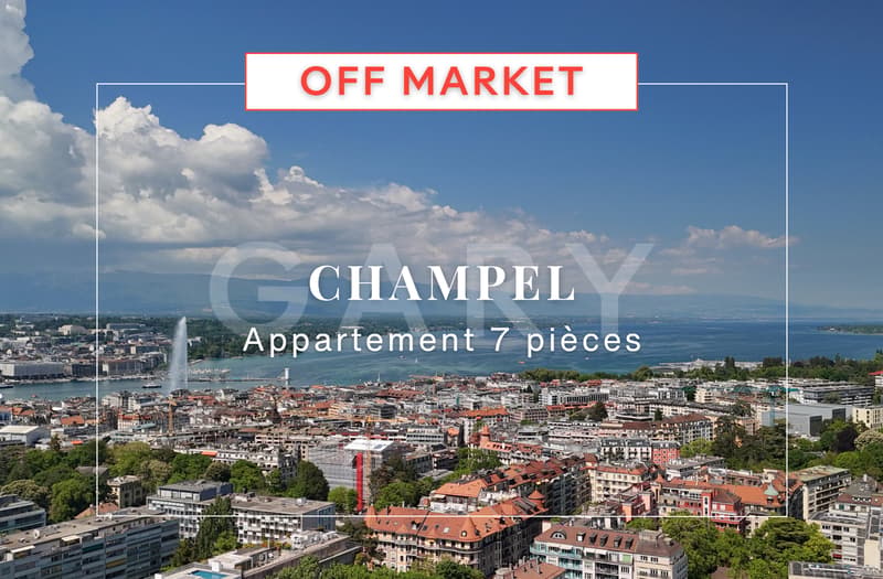 Spacieux appartement de 7 pièces dans le quartier prisé de Champel (1)