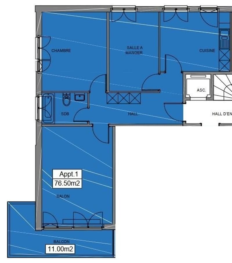 Grundrissplan