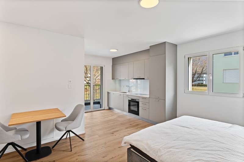 möbiliertes Studio in Visp - Neubau (5)