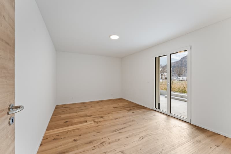 möbiliertes WG Zimmer in 5.5-Z-Gartenwohnung - Neubau (13)