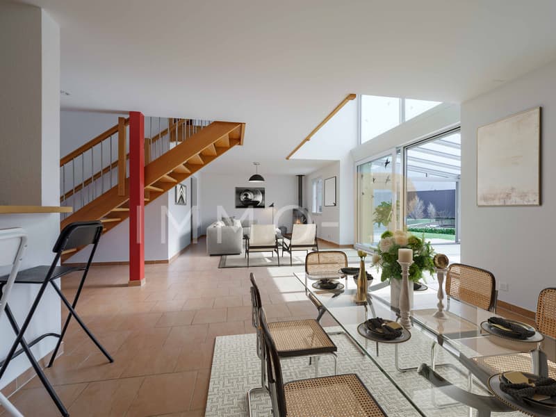 Maison lumineuse, aux volumes ouverts et fort potentiel d'évolution (1)