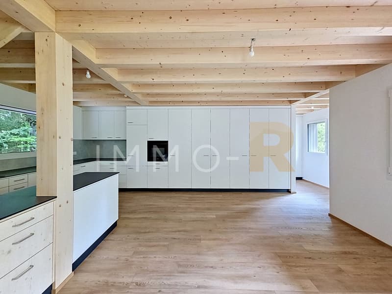 Chalet 5.5 rooms fully renovated in a quiet area, between greenery and forest (3)