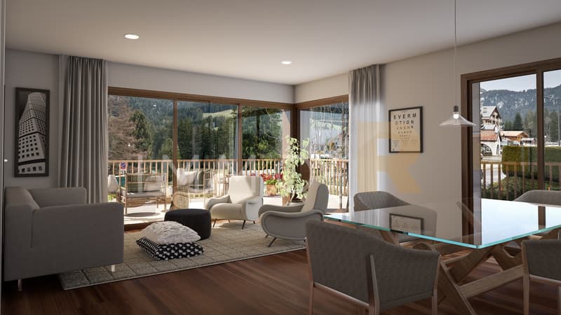 3.5-room apartment on the 1st floor (3)