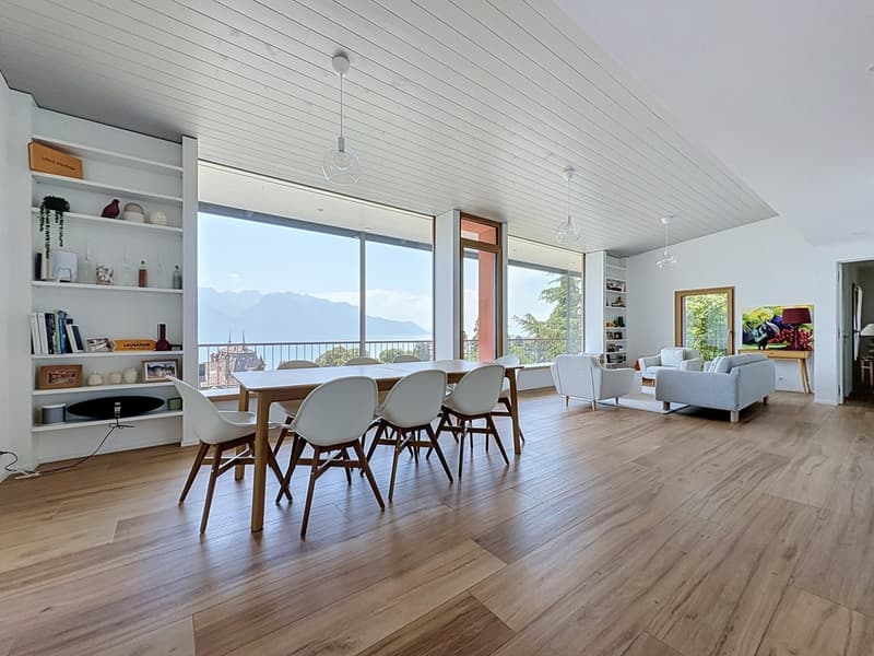 Sui pendii di Montreux Splendida villa con vista lago (3)
