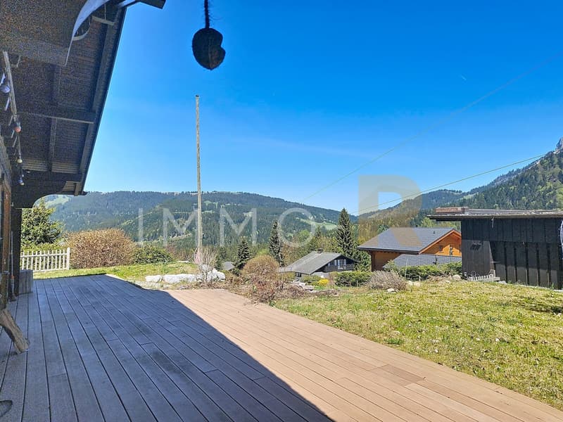 Chalet avec magnifique vue (1)