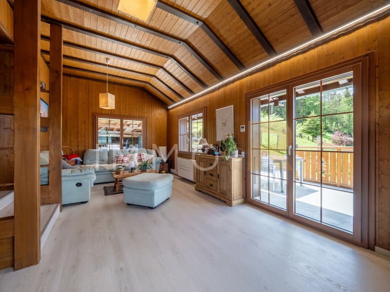 Chalet individuel avec terrain de 1018m2 et potentiel de création d'un appartement indépendant (4)