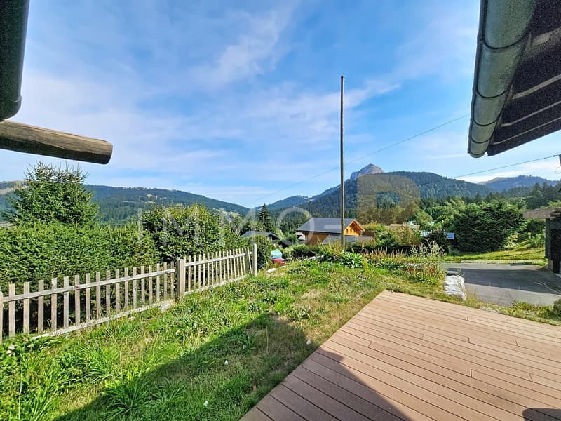 Chalet avec magnifique vue (2)