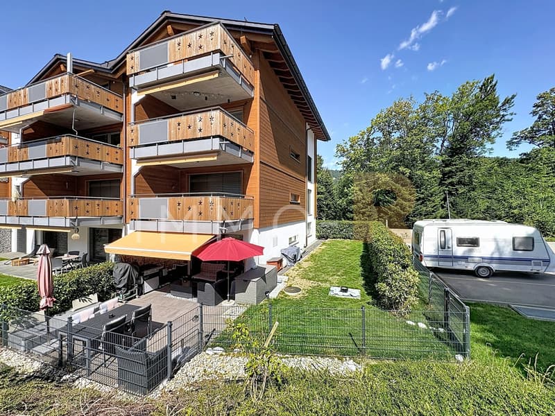 Ravissant 3.5pce avec terrasse et jardin (10)