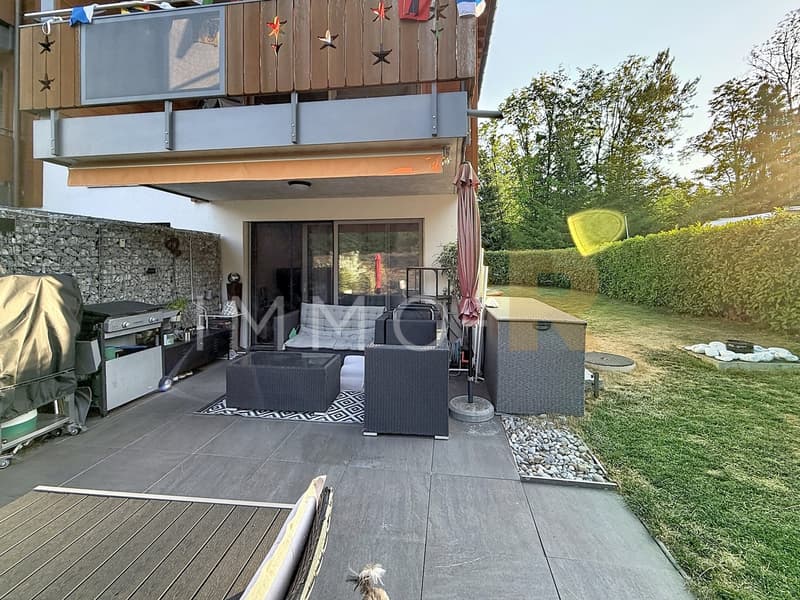 Ravissant 3.5pce avec terrasse et jardin (12)