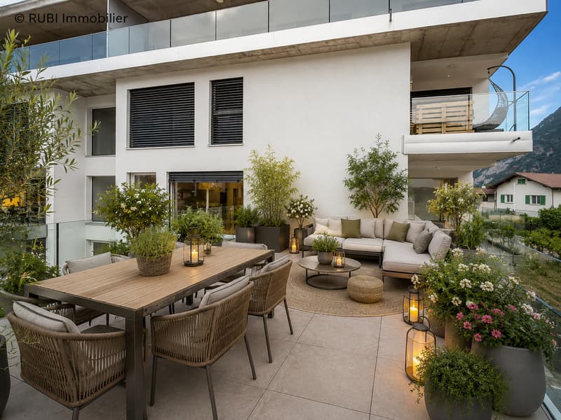 Schönes neues 4.5-Zimmer-Apartment mit großer Terrasse (5)