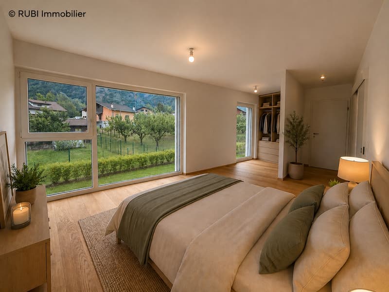 Schönes neues 4.5-Zimmer-Apartment mit großer Terrasse (4)