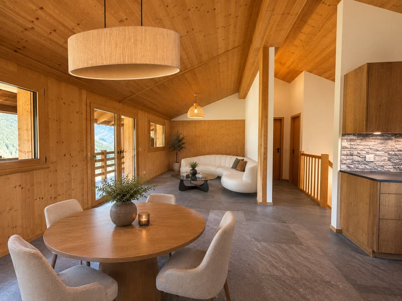 Ancien raccard transformé en chalet d'habitation — rénovation intégrale 2022 (3)