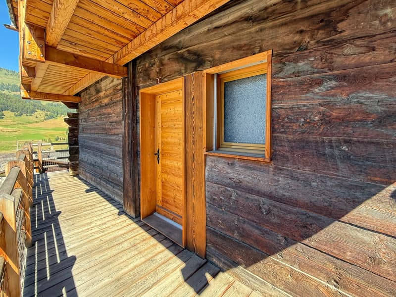 Ancien raccard transformé en chalet d'habitation — rénovation intégrale 2022 (13)