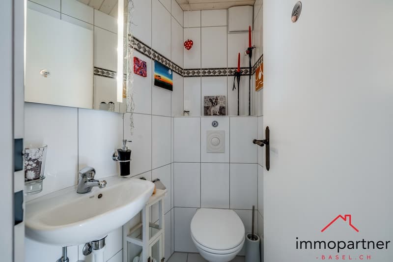 Charmante 3.5 (4.5)-Zimmer-Dachwohnung mit Balkon und schöner Aussicht in Duggingen (9)