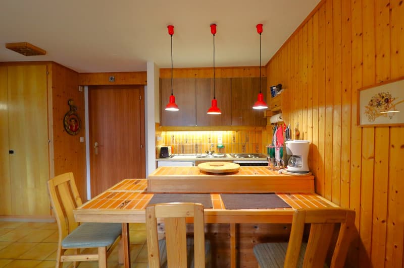 Zweizimmerwohnung ideal an der Einfahrt von St-Luc gelegen (4)