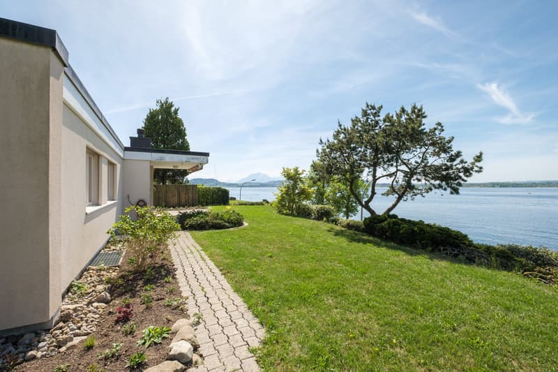 Garten und Aussicht