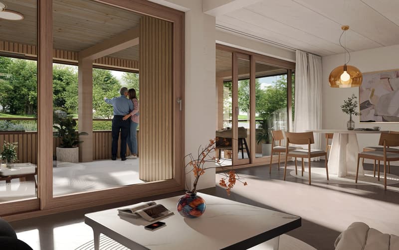 Vivere nel parco - Cinque appartamenti di lusso a Goldach (7)