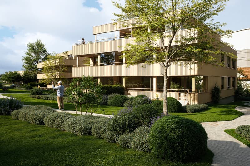 Vivere nel parco - Cinque appartamenti di lusso a Goldach (3)