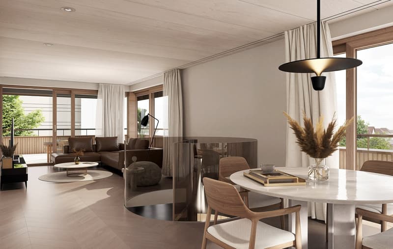Vivere nel parco - Cinque appartamenti di lusso a Goldach (8)