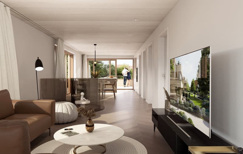 Vivere nel parco - Cinque appartamenti di lusso a Goldach (14)