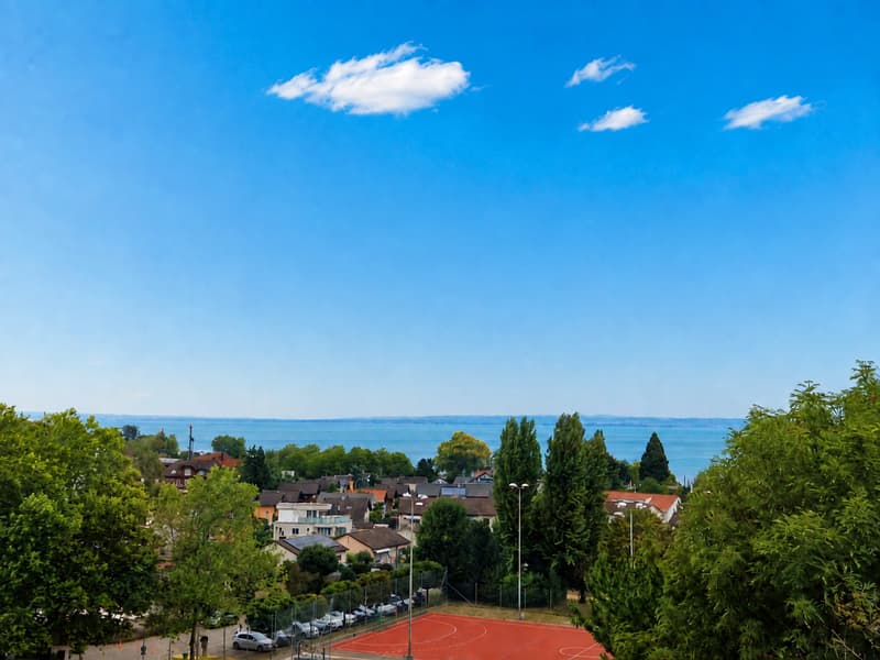 Wohnen über drei Etagen – exklusive 3½-Zimmer-Triplex mit Dachterrasse und Seesicht (2)