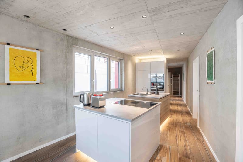 Appartamento sul tetto premium con terrazza di 36 m² e vista sulle Alpi – Crissier, Losanna (4)