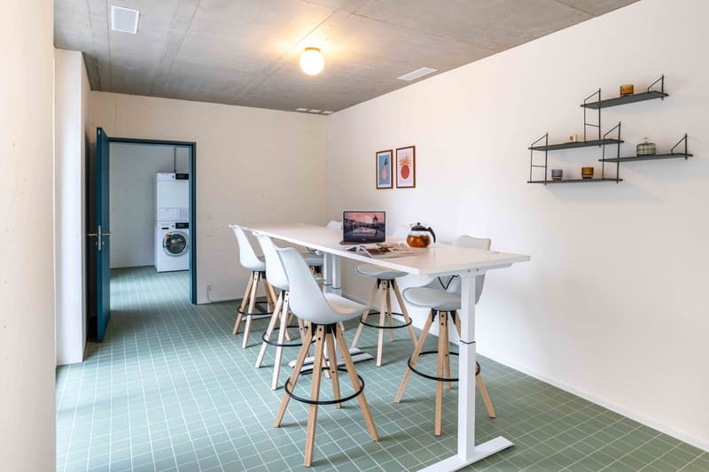 ✨ Superb Furnished Studio in Kriens – Modern Residence with Fitness Room & Co-Living Space ✨ (5)