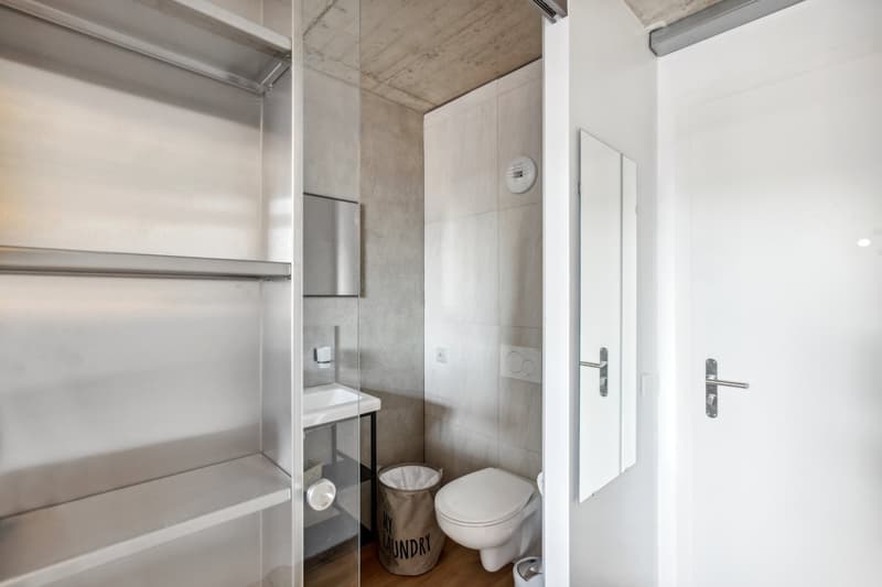 Chambre étudiante moderne au Le Lumen – Vie tout compris à Crissier (5)