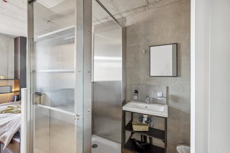 Chambre étudiante moderne au Le Lumen – Vie tout compris à Crissier (4)