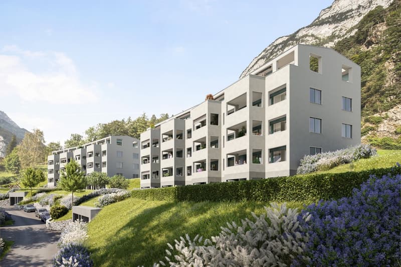 Moderne 4.5-Zimmer-Wohnung über den Dächern von Erstfeld (2)