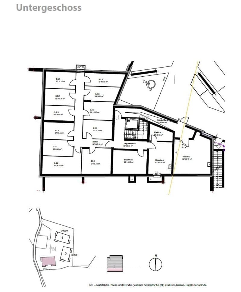 Grundriss UG