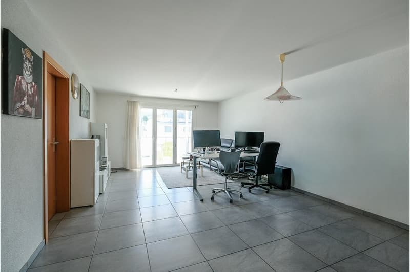 Centrally located 2.5 room apartment in a sunny location with a view! (5)