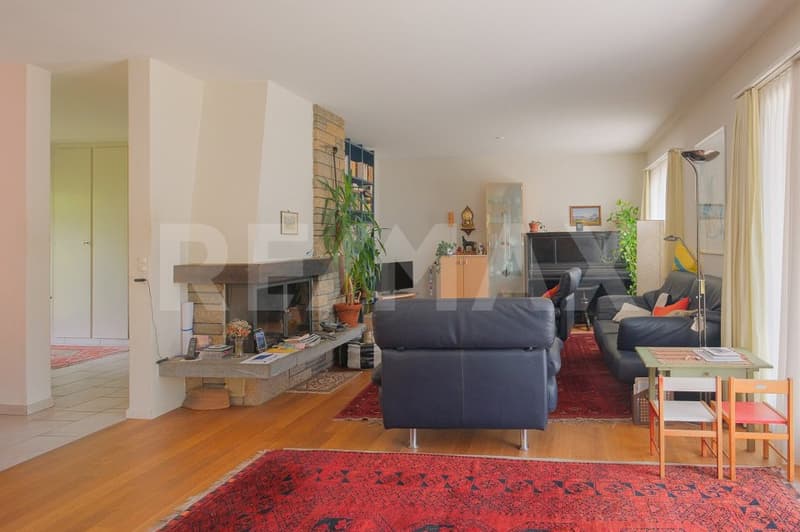 Naturverbunden Wohnen an der Aare:  4.5 Zimmer-Einfamilienhaus mit  grosszügigem Garten (4)