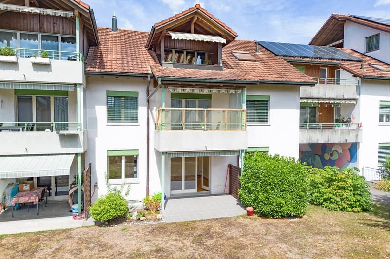 Ruhig wohnen, die Stadt vor der Haustür: 3.5-Zimmer-Gartenwohnung in Aarau (1)