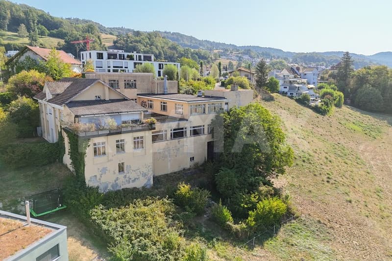 Grundstück 5'515 m² (3'701 m² Bauland) an unverbaubarer Aussichtslage (4)