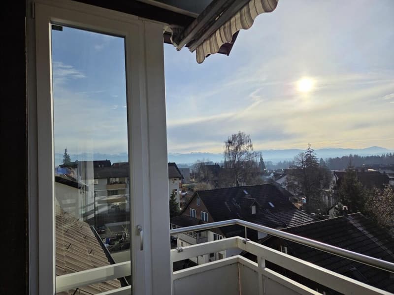 Spacious, bright attic maisonette apartment in top location with distant view (9)